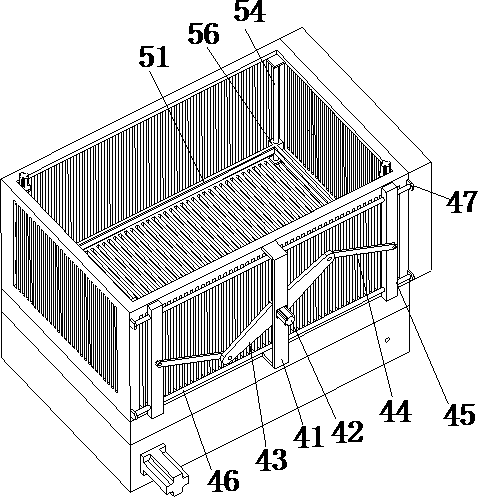 Heat dissipation device for new energy automobile battery