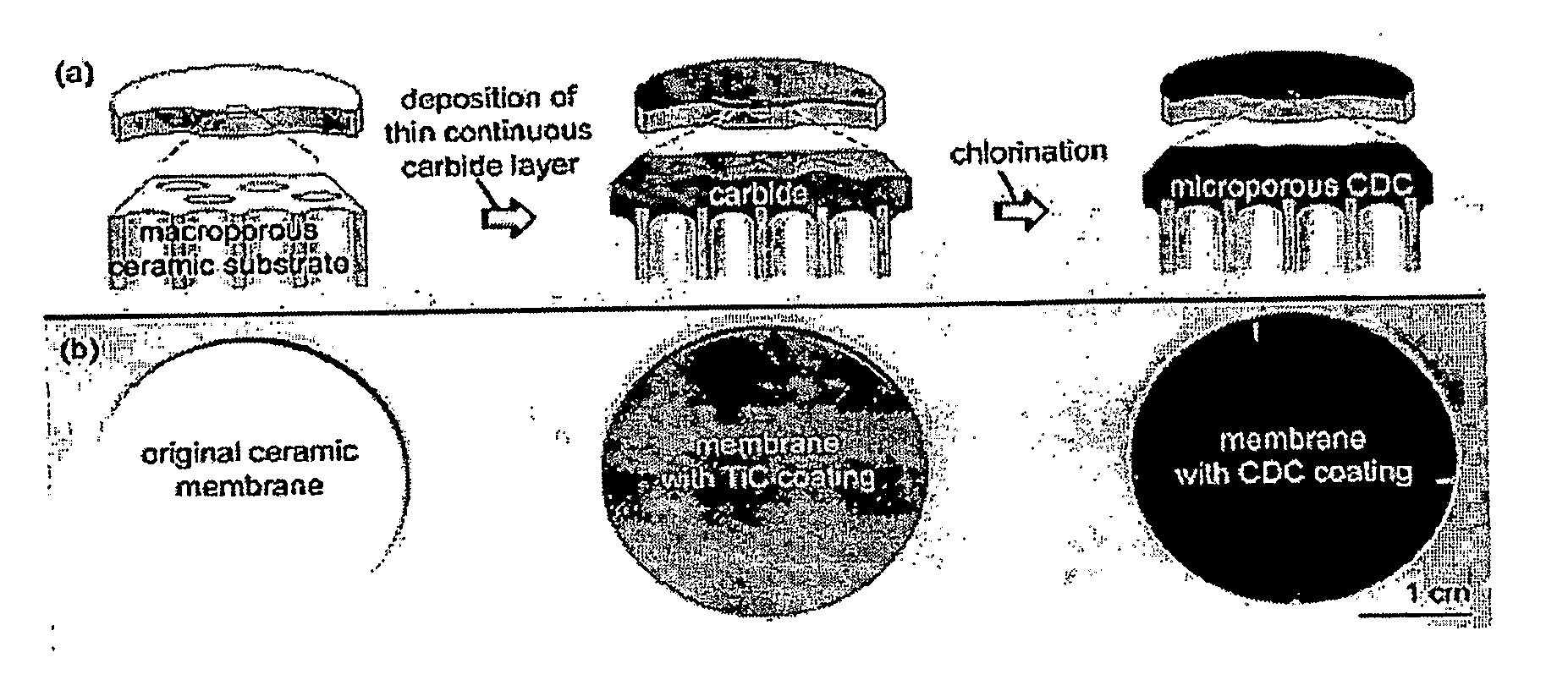 Nanoporous carbonaceous membranes and related methods