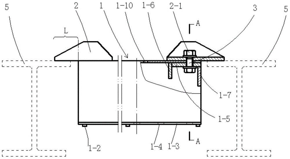 Template system and cast-in-situ concrete floor