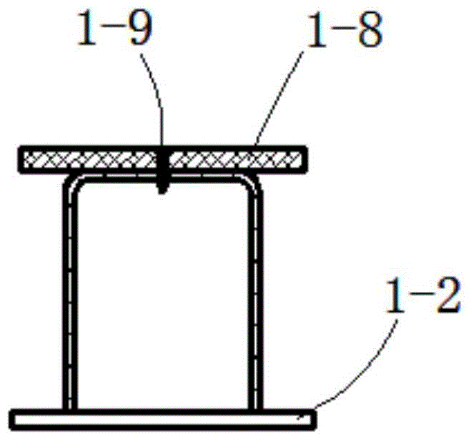 Template system and cast-in-situ concrete floor