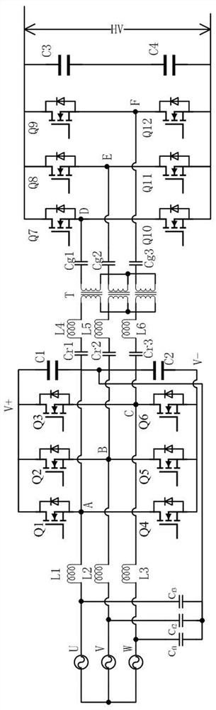 AC-DC resonant conversion circuit and control method thereof