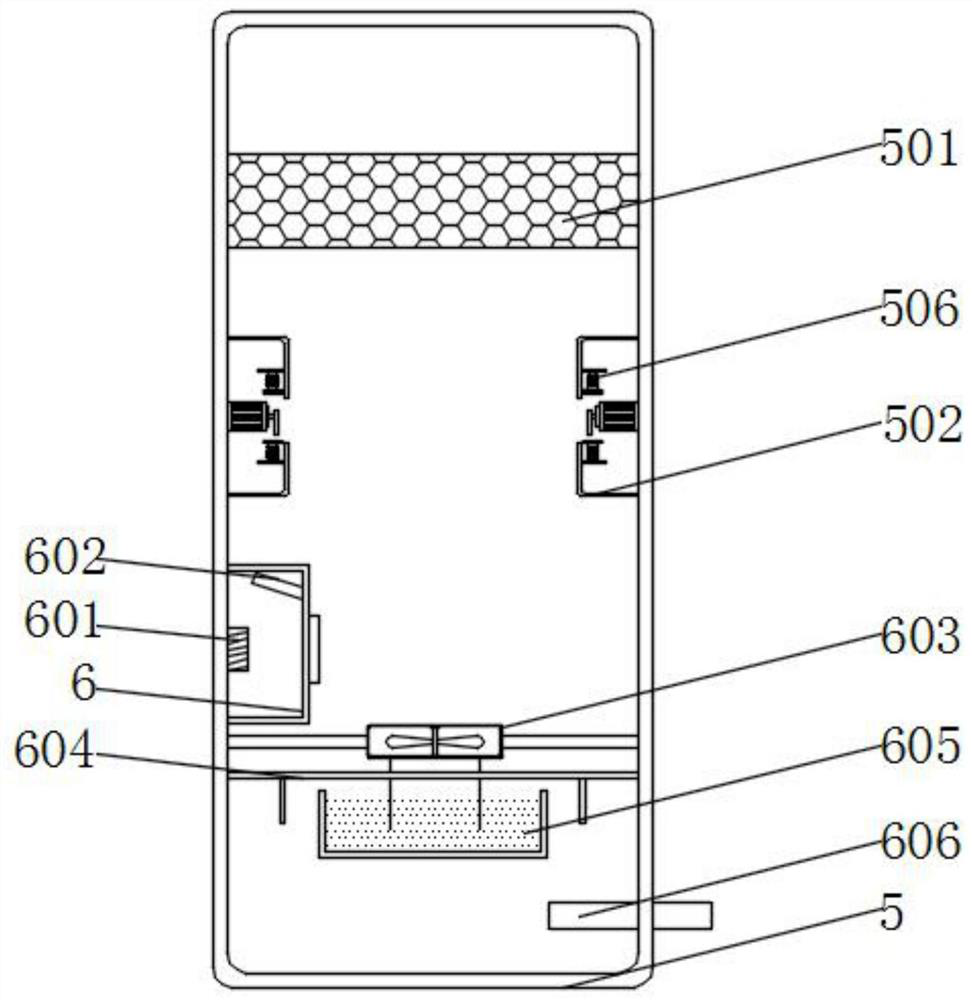 Waste gas spray tower with tail gas purification treatment