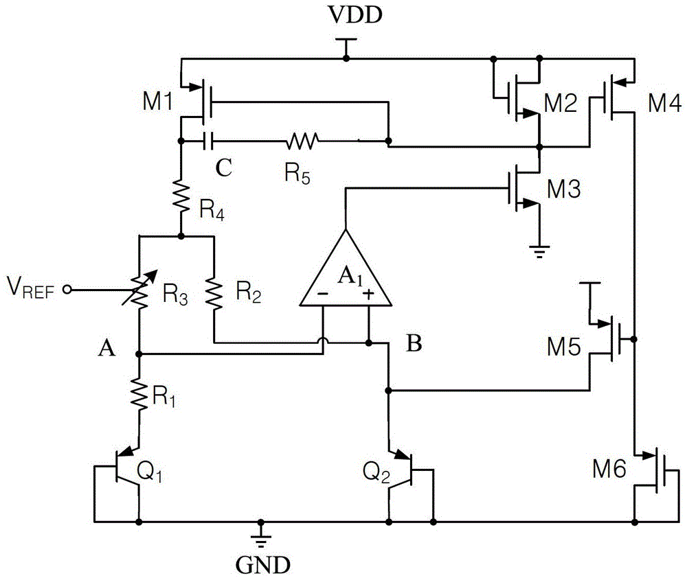 Bandgap Voltage Reference Circuit