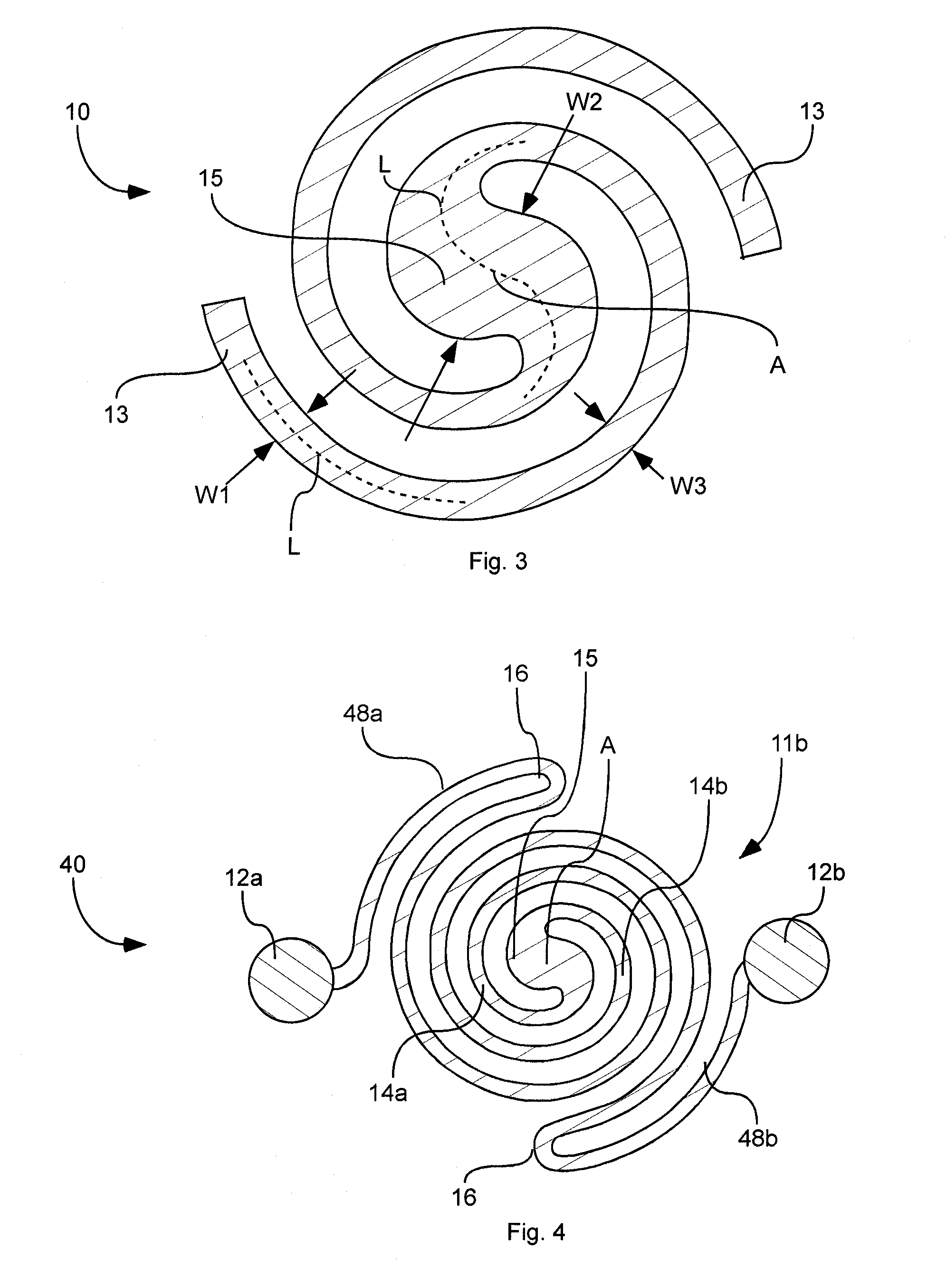 Resistively heated small planar filament