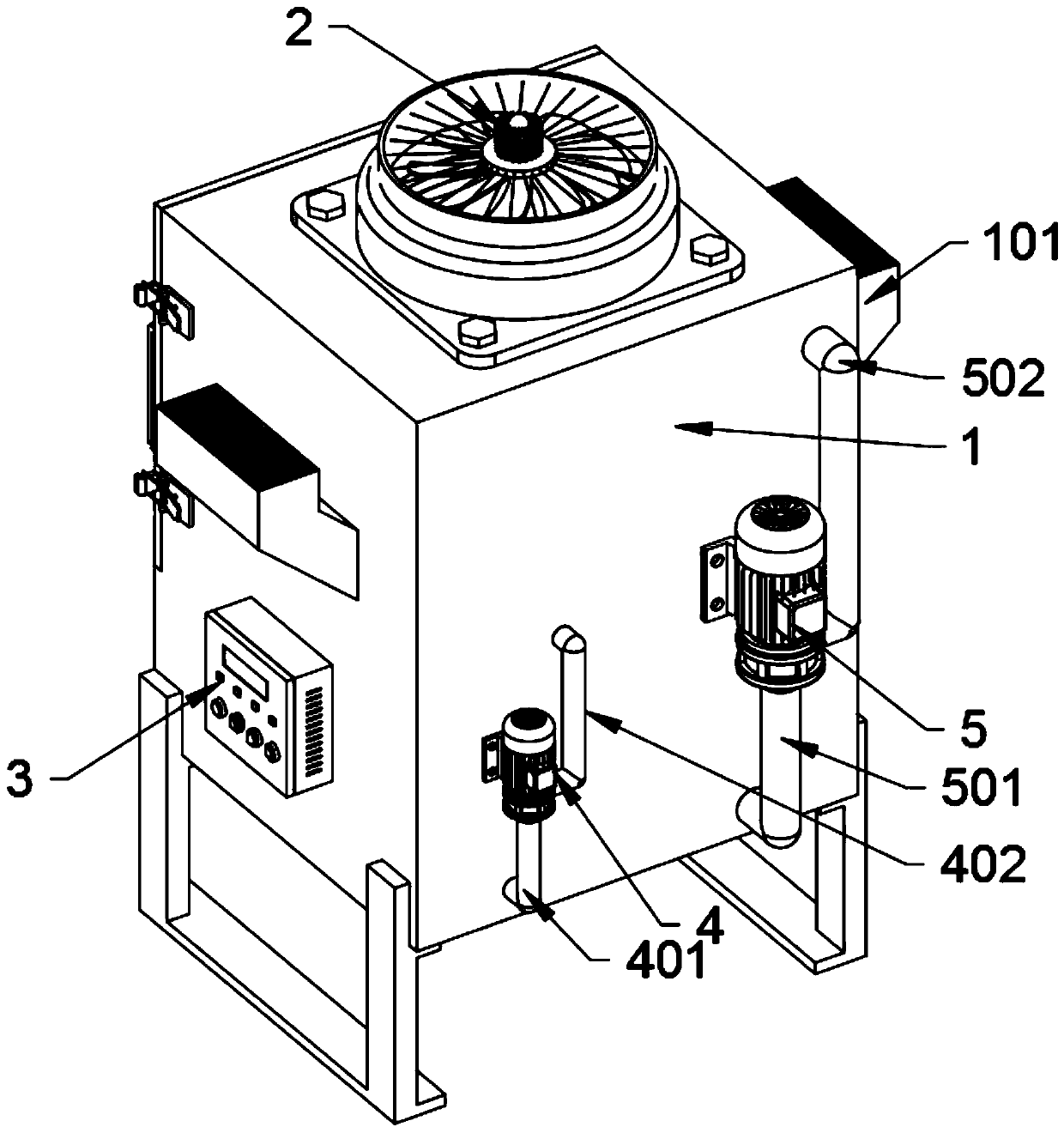 A spray sterilization equipment for injection packaging bottles