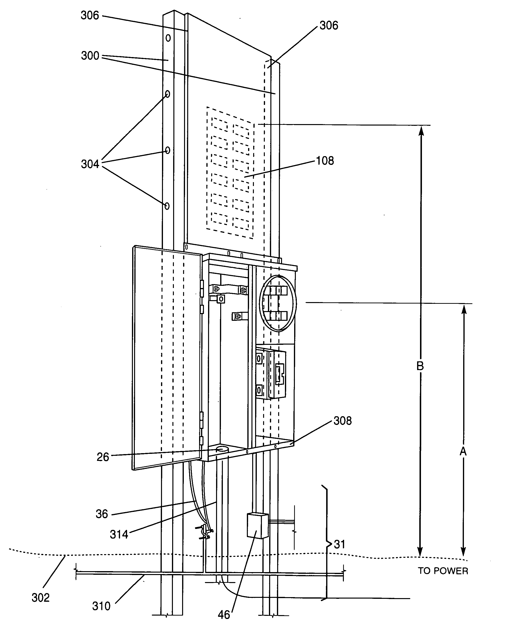 Combination service entrance apparatus for temporary and permanent use