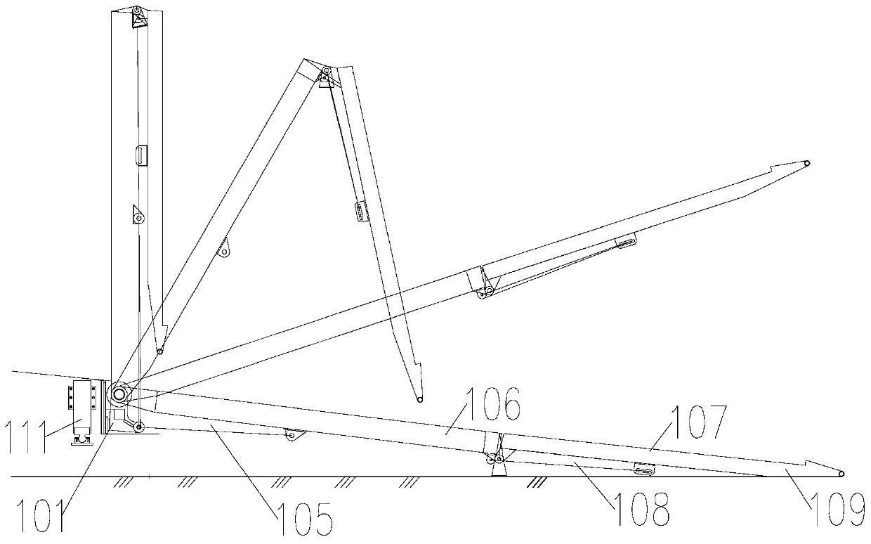 hydraulic ladder