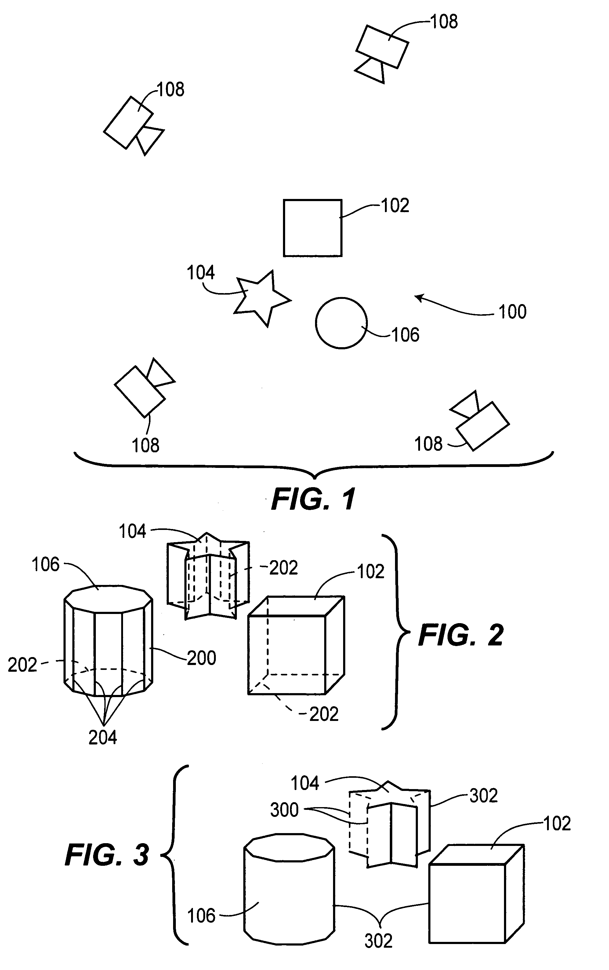 Method of pose estimation and model refinement for video representation of a three dimensional scene