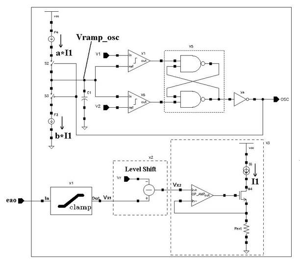 Method for modulating high-efficiency and self-adaptive oscillation frequency of switching power supply