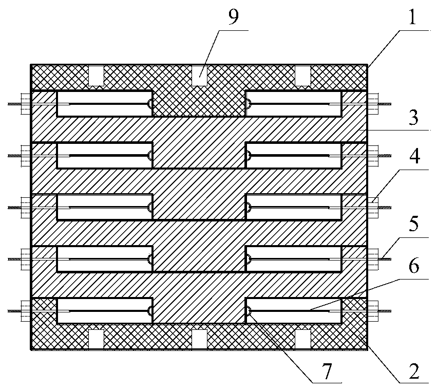 A multi-directional laminated variable stiffness shape memory alloy damper and its installation method