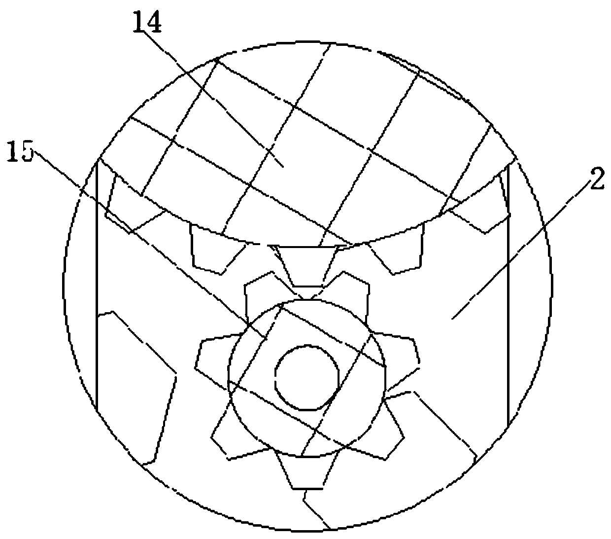 Photoinduction control-based light-chasing hydroponic vegetable cultivation device