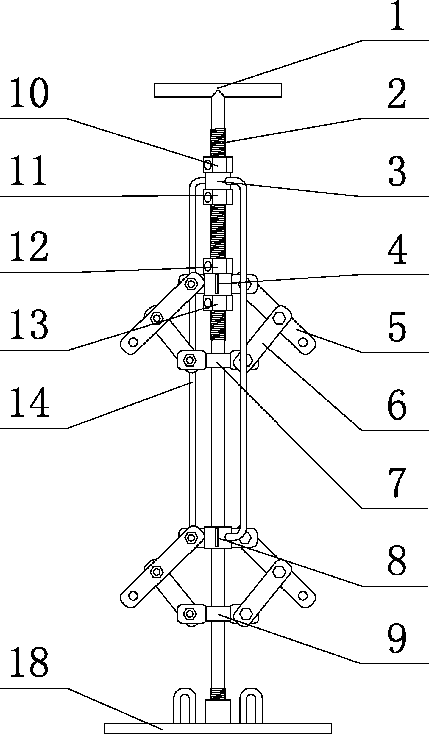 Construction method for circular foundation bolt hole reserved for equipment foundation