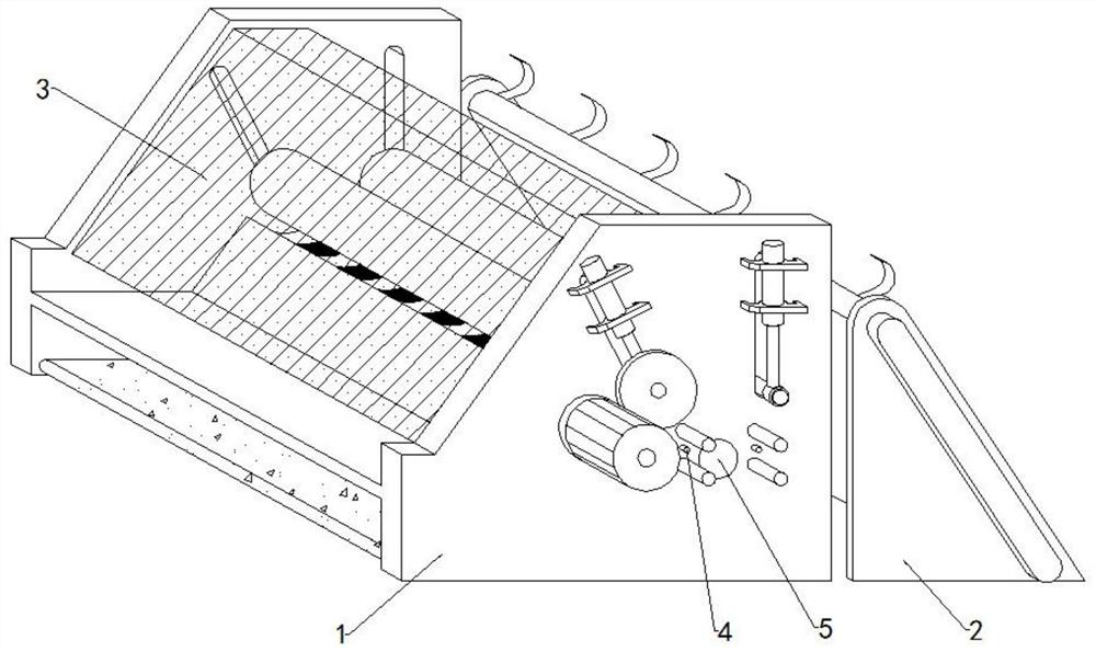 A multi-card-point semi-automatic rounding device for log rounding processing