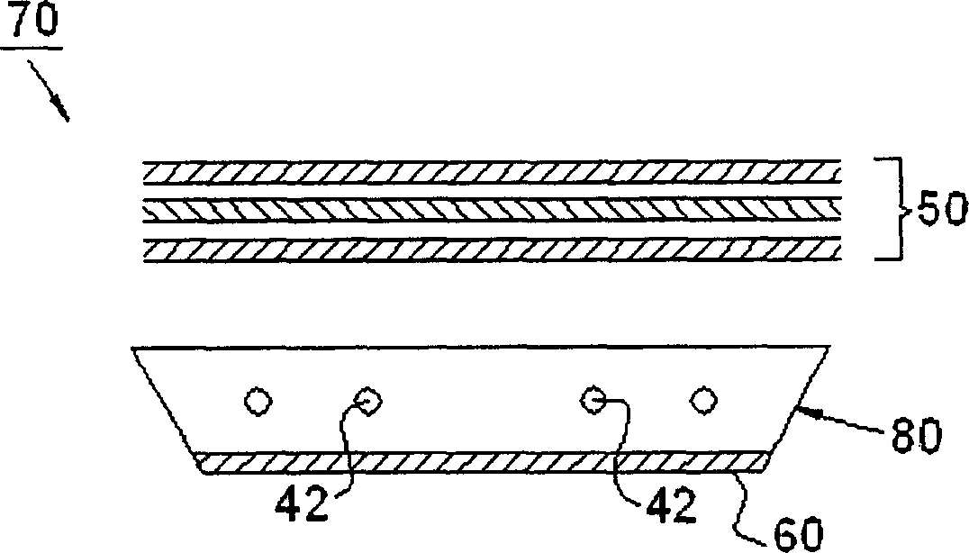 Light-emitting assembly packaing structure, Backlight module applying it and liquid crystal display device thereof