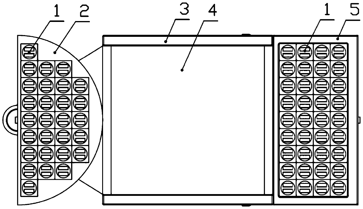 Guide device used for flexible transmission unit