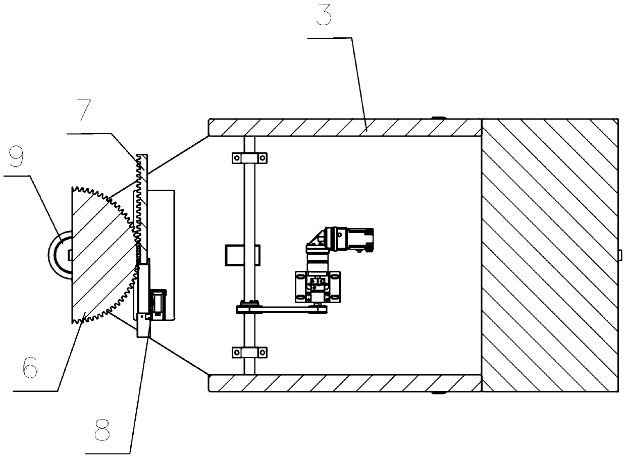 Guide device used for flexible transmission unit