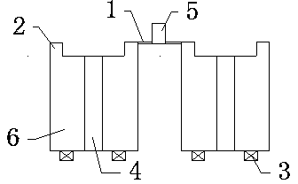 Casting apparatus for eliminating cracks of thick and large belt pulley shaft hole