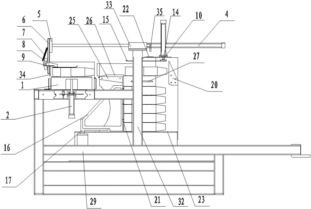 Cylindrical article stacking device