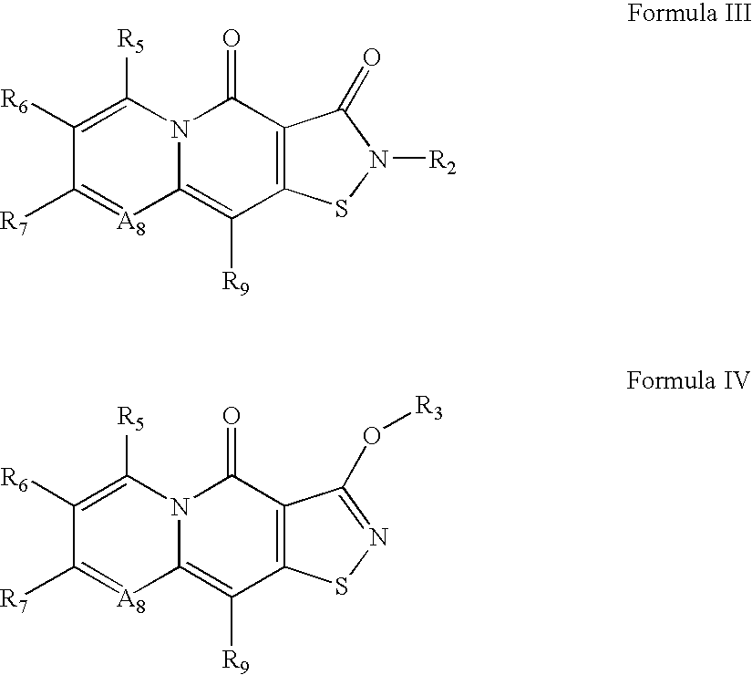 8-N-substituted-2H-isothiazolo[5,4-b]quinolizine-3,4-diones and related compounds as antiinfective agents