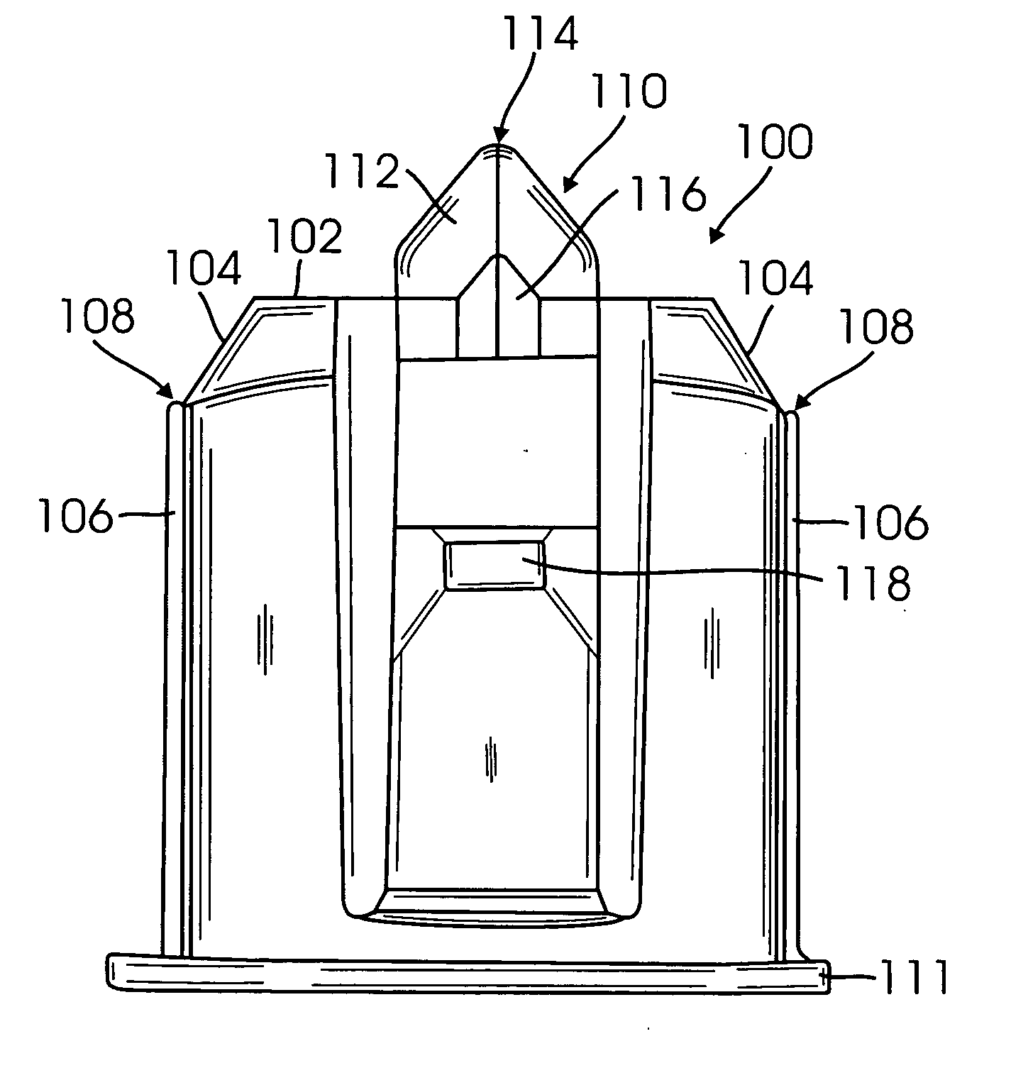 Ribbon hub and spool assembly