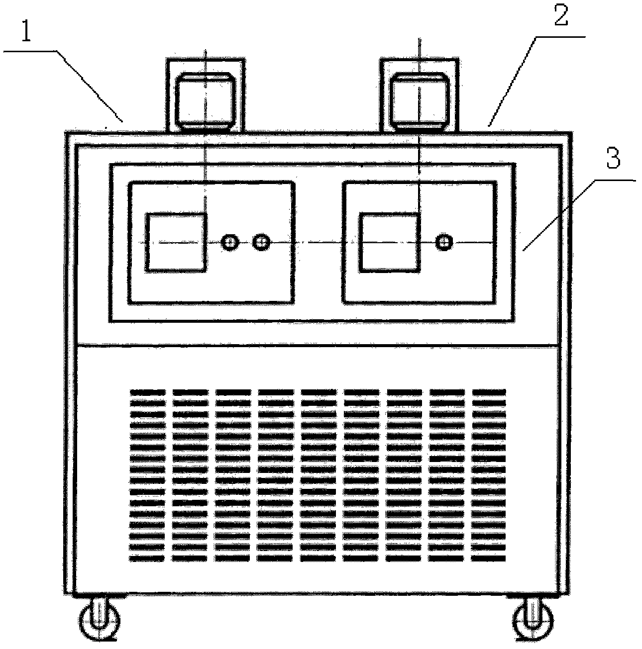 Thermostatic bath for verifying temperature sensor paired with calorimeter