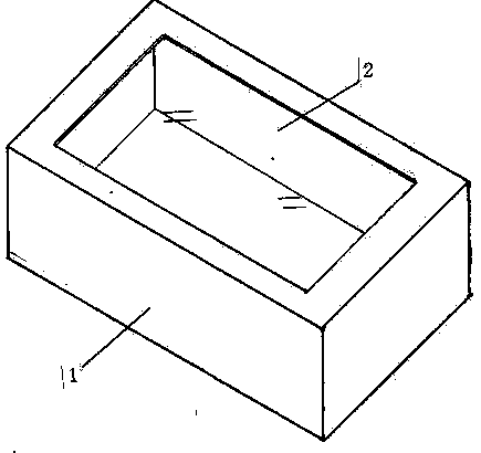 Shoe box with transparent window