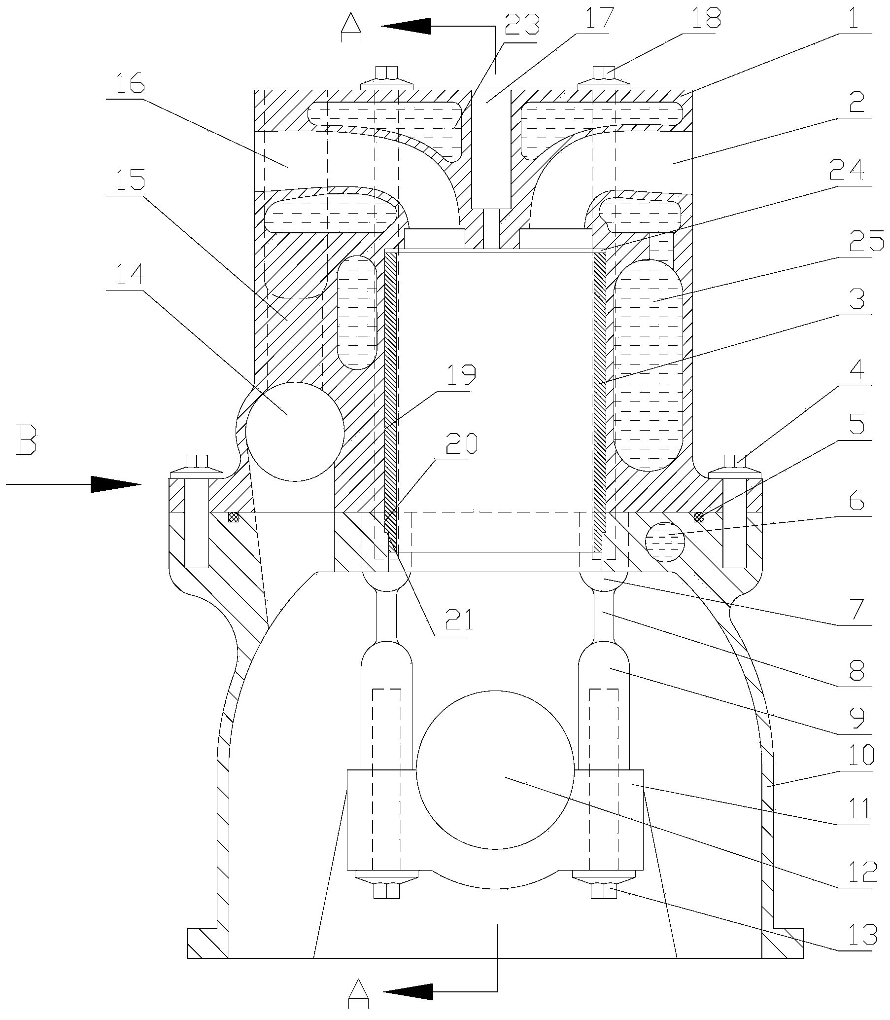 Composite cylinder cover