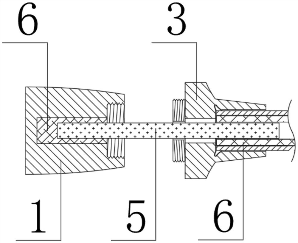 Separable fishing rod