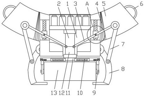 Anesthesia drug coating device for medical surgery