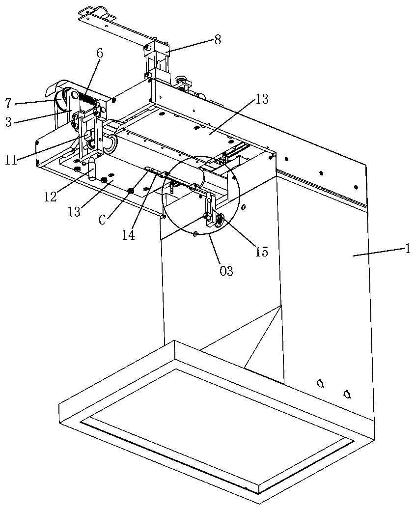 Linear welding device