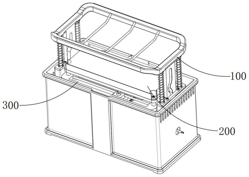 A method for cleaning soles of pedal flipping self-cleaning type