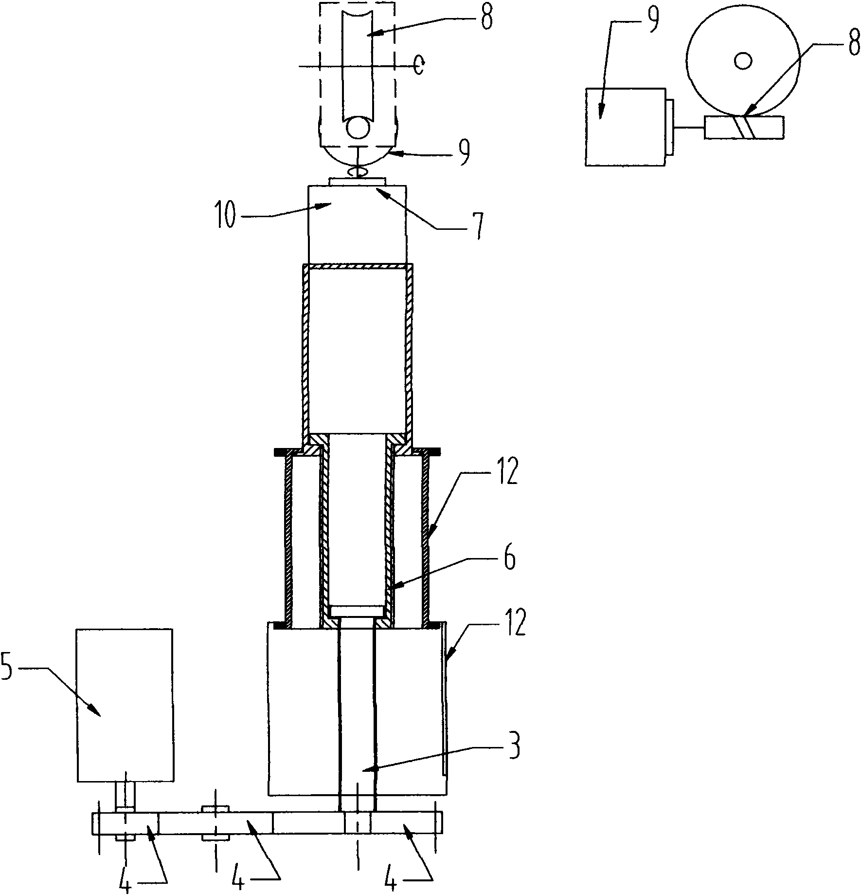 Multifunctional flat-panel television commutator