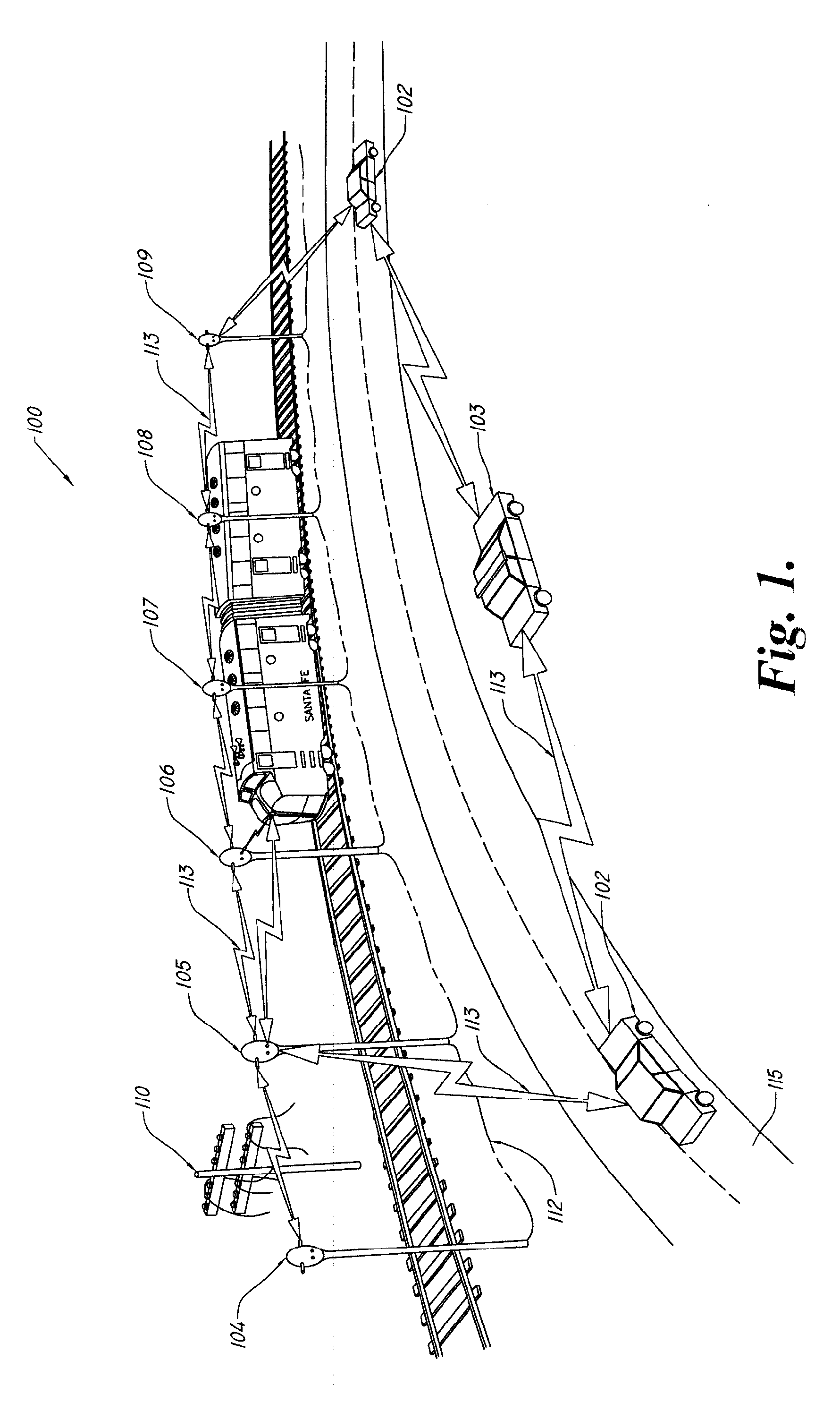 LED light global positioning and routing communication system