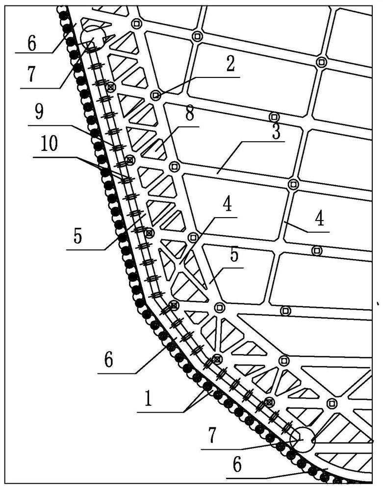 Concrete foundation pit supporting and monitoring construction technique based on axial force servo system