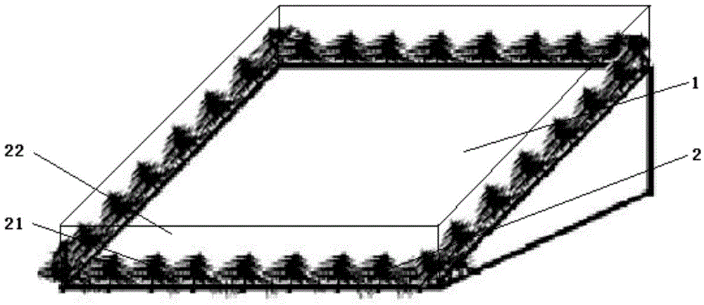 Ecological breeding method suitable for mountain forest land undergrowth chicken raising