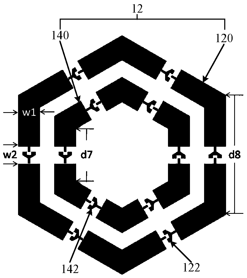 Wave-absorbing and wave-transparent super material structure and aircraft