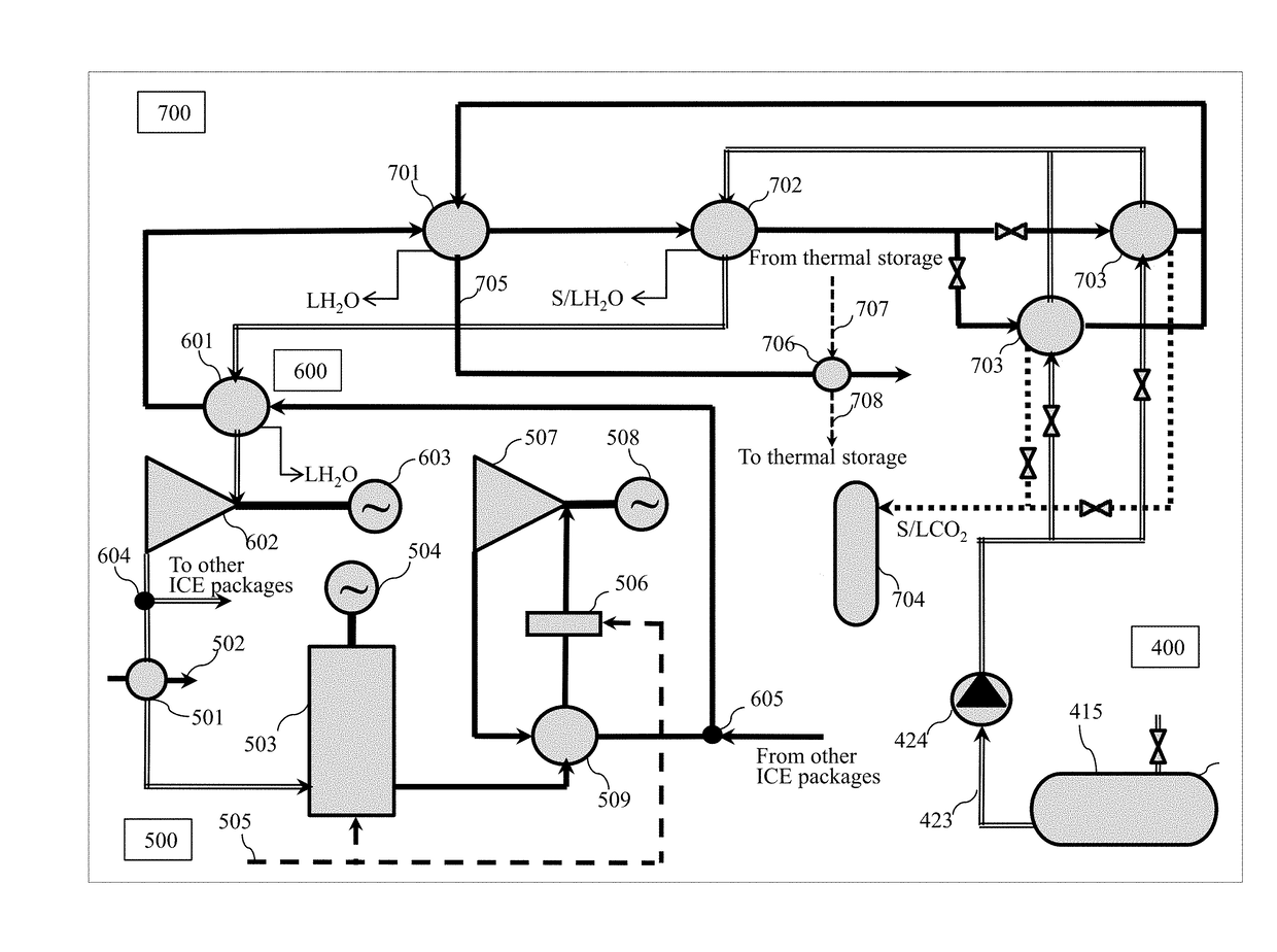 Method for Liquid Air Energy Storage with Fueled and Zero Carbon Emitting Power Output Augmentation