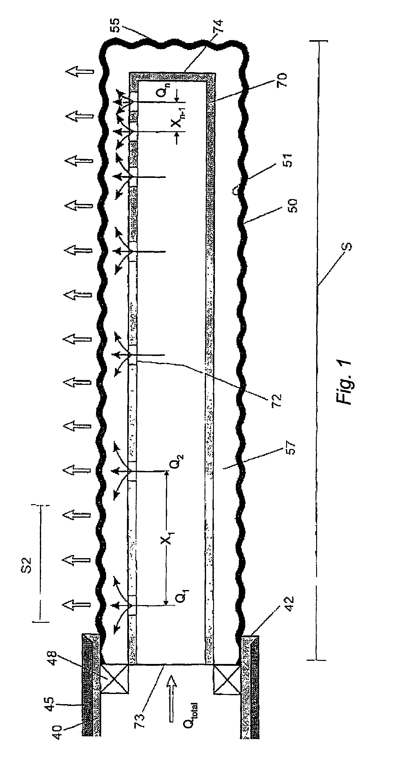 Flow simulation in a well or pipe