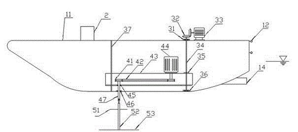 Novel underwater mowing machine