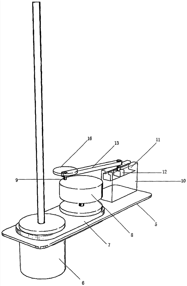 Bionic rubbing device for noodle processing