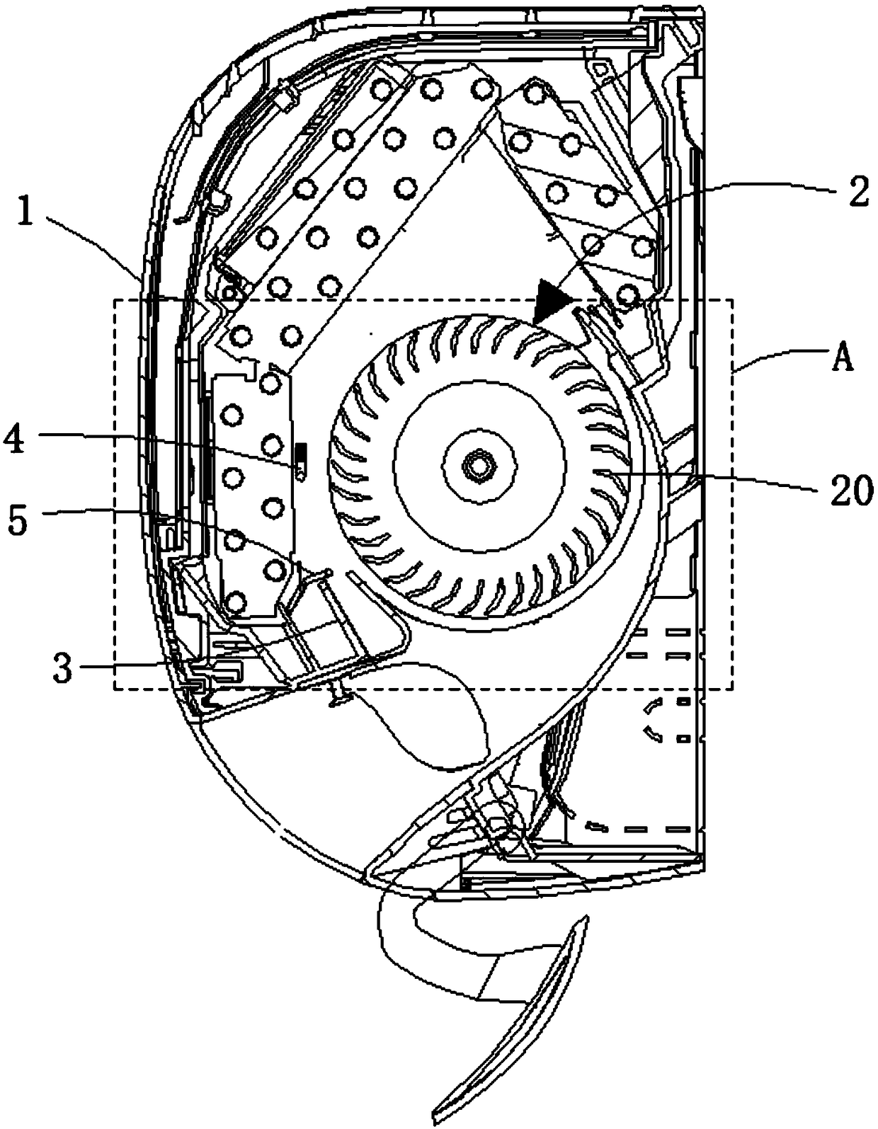 Air conditioner indoor unit, control method and control device