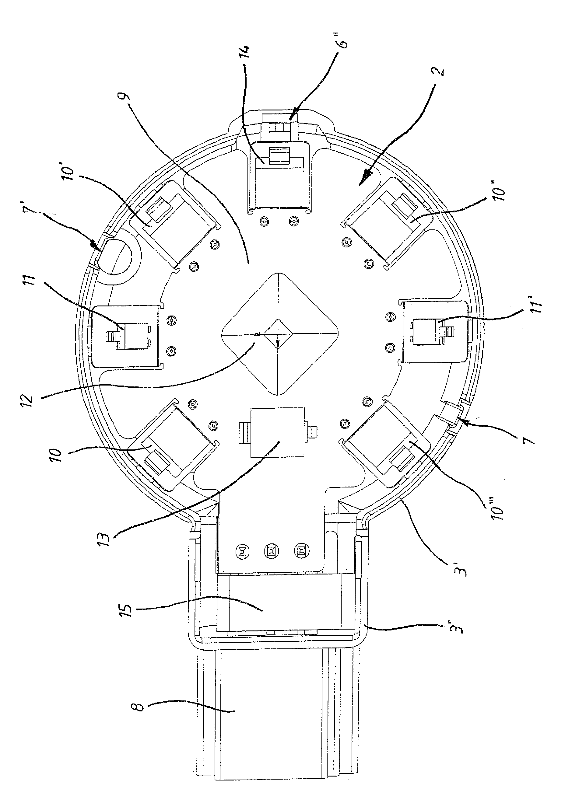 Sensor arrangement for detecting ambient conditions