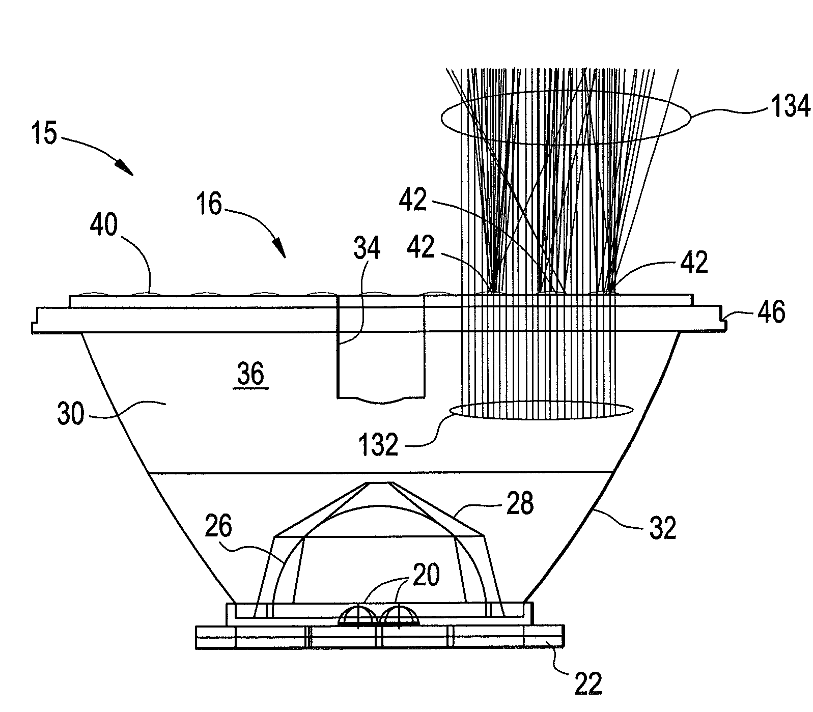 Luminaire and method of operation