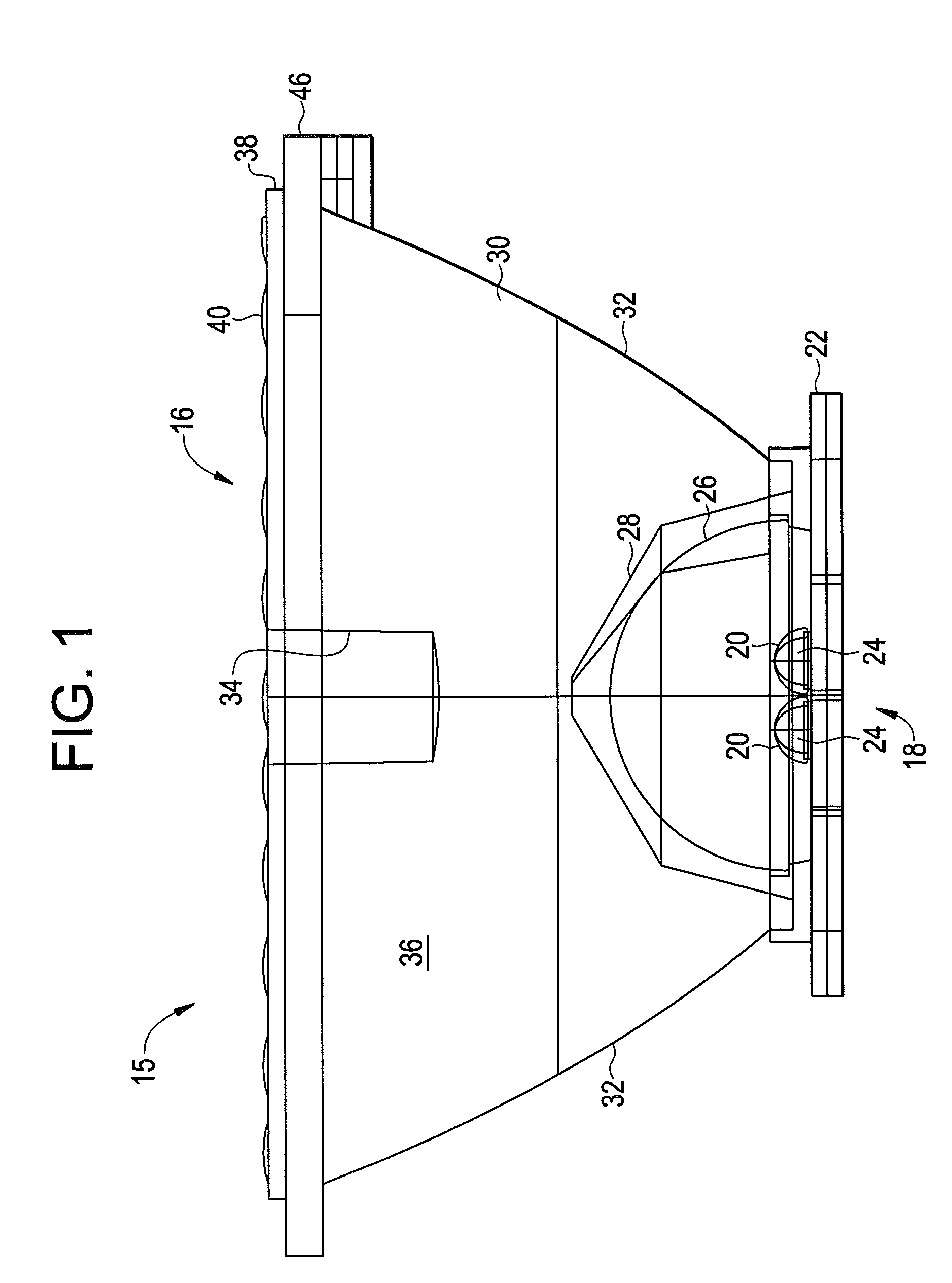 Luminaire and method of operation