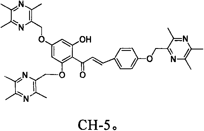 Flavone-ligustrazine compounds CH-X having selective anti-liver cancer effect, preparation method and applications thereof