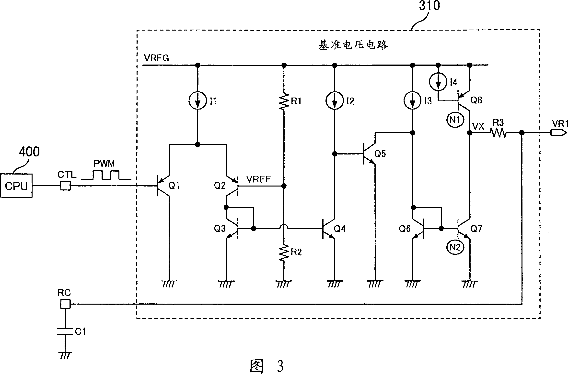 Motor speed control circuit