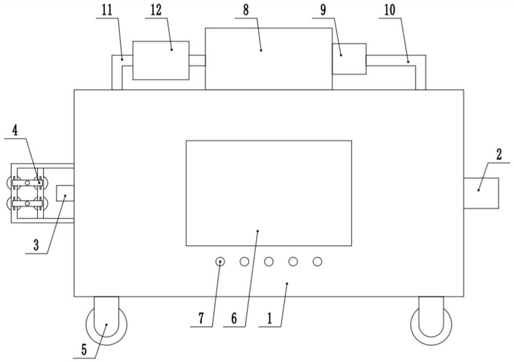 An environmentally friendly cable dehumidification and drying equipment