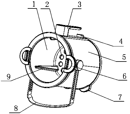 Automatic frying pan