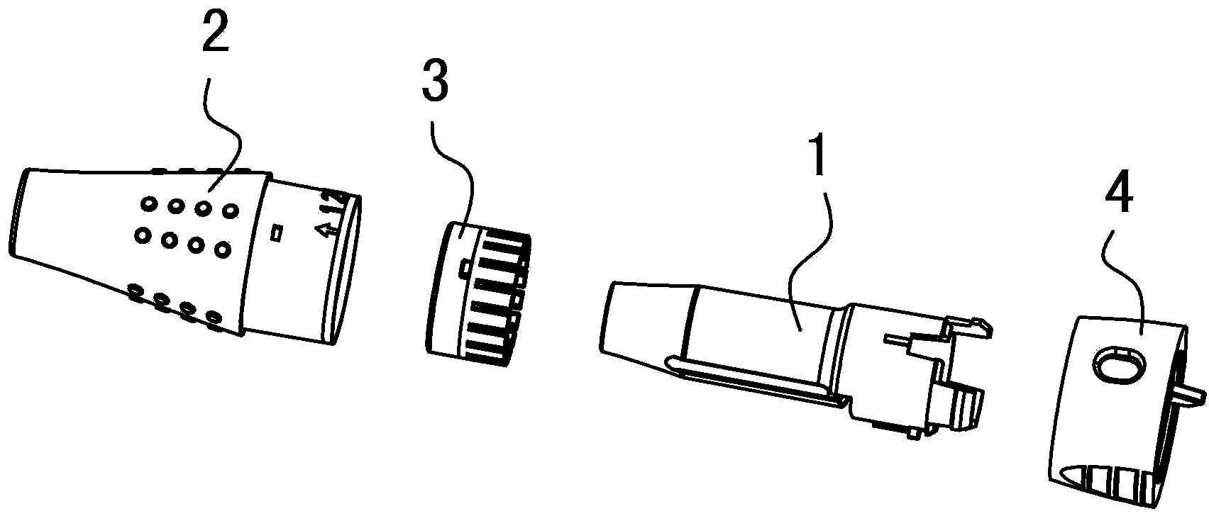 Detachable cap-type adjusting head of lancing device