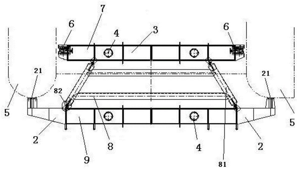 Floating plug type bulkhead gate